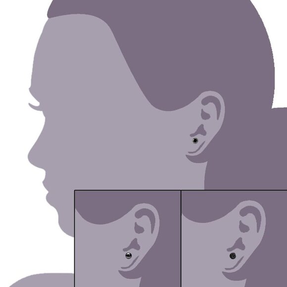 Elegant Birthstone Studs Earring Set - 6mm Round, 3 Pairs for Every Occasion - Picture 7 of 7